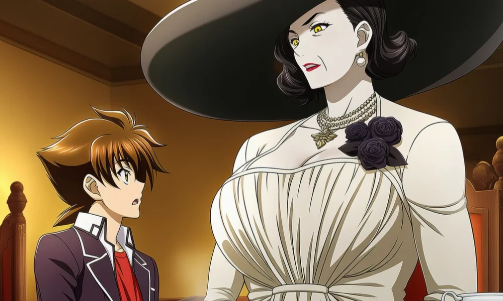 WHAT IF ISSEI TELEPORTED IN RESIDENT EVIL AND DATE Alcina Dimitrescu