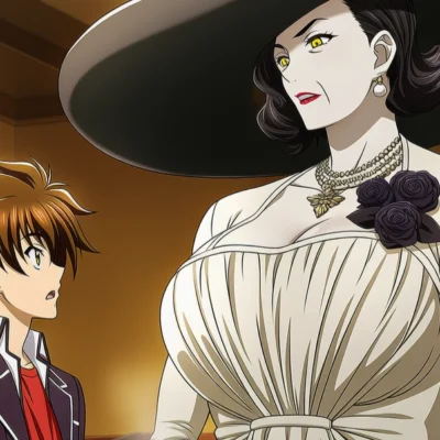WHAT IF ISSEI TELEPORTED IN RESIDENT EVIL AND DATE Alcina Dimitrescu
